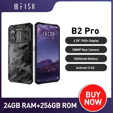 IIIF150 B2 Pro 三防机 6.8 英寸 FHD+ 12GB+256GB 手机 108MP 10000mAh 30W 快速充电智能手机 Android 13 NFC