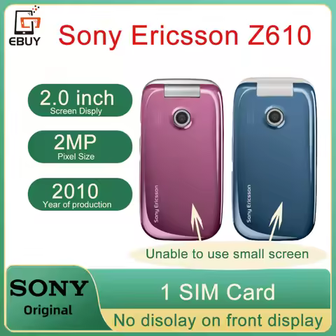 无锁版原装索尼爱立信 Z610 Z610i 手机 GSM 3G 翻盖手机