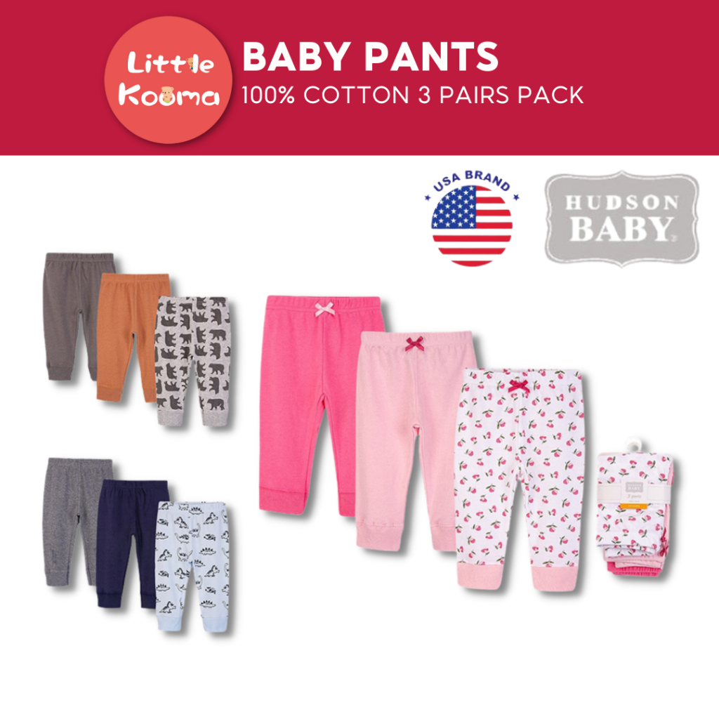 Hudson Baby Luvable Friends Baby Pants Multi